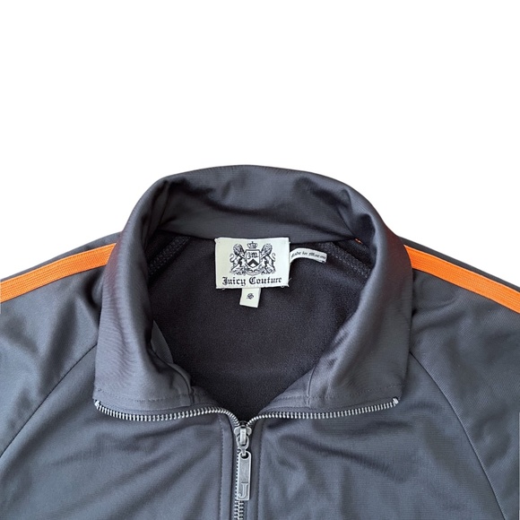 Vintage Juicy Couture Grey Track Jacket Men’s Size Small UK Punk Y2K VTG Rare - Picture 5 of 6